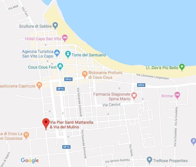 Case Colombo E Mattarella By Trerose Properties - Appartamenti Centrali Con Wi-Fi E Posto Auto Privato Gratuito San Vito Lo Capo Extérieur photo